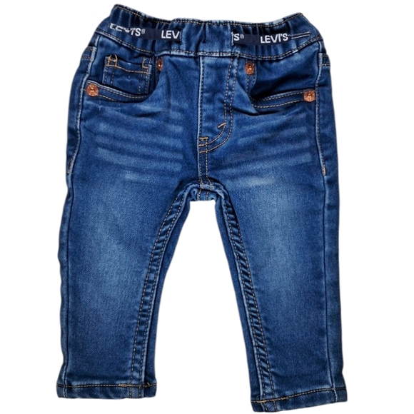 Levi's Classic Indigo Jeans Size 3 Months - Picture 1 of 5